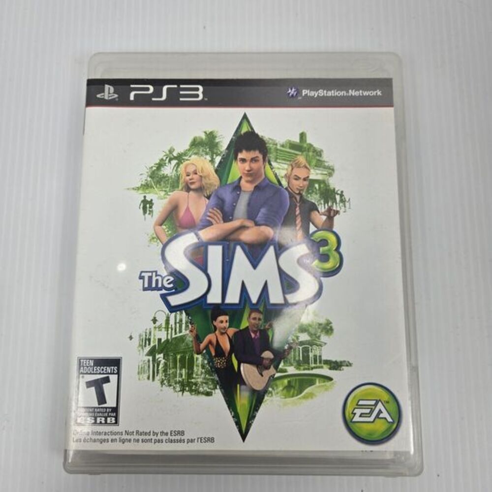 The Sims 3 PlayStation 3 PS3‎ Game Complete Life Simulation EA Games Teen Rated
